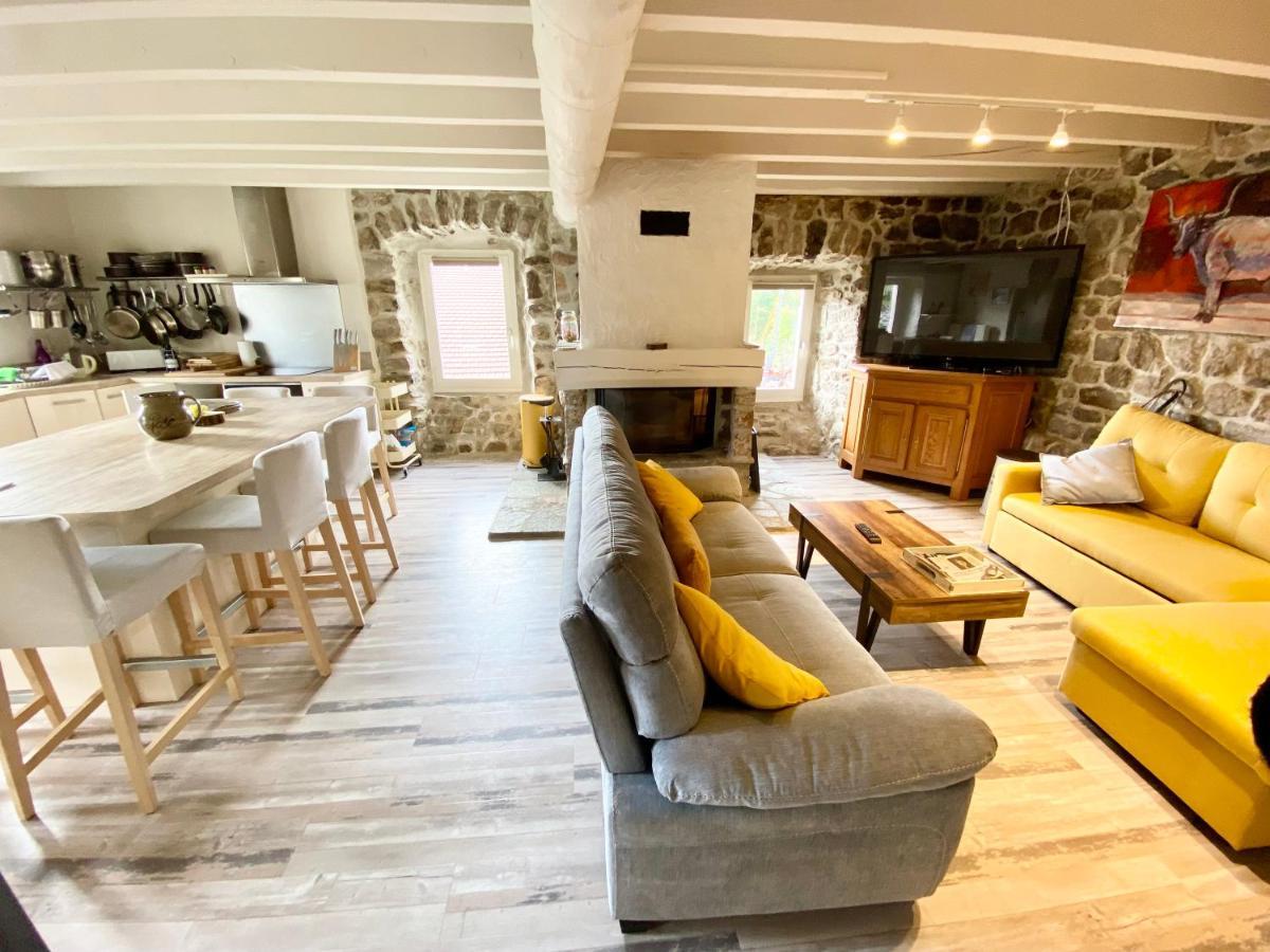 Gite De Groupe 160M2, 15P, Salle De Reception, Jardin, Terrasse Mazan-l'Abbaye Exterior foto