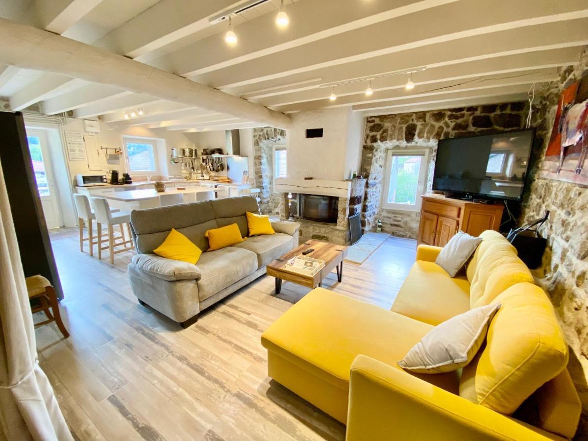 Gite De Groupe 160M2, 15P, Salle De Reception, Jardin, Terrasse Mazan-l'Abbaye Exterior foto